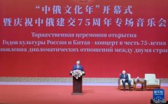 习近平同俄罗斯总统普京共同出席“中俄文化年”开幕式暨